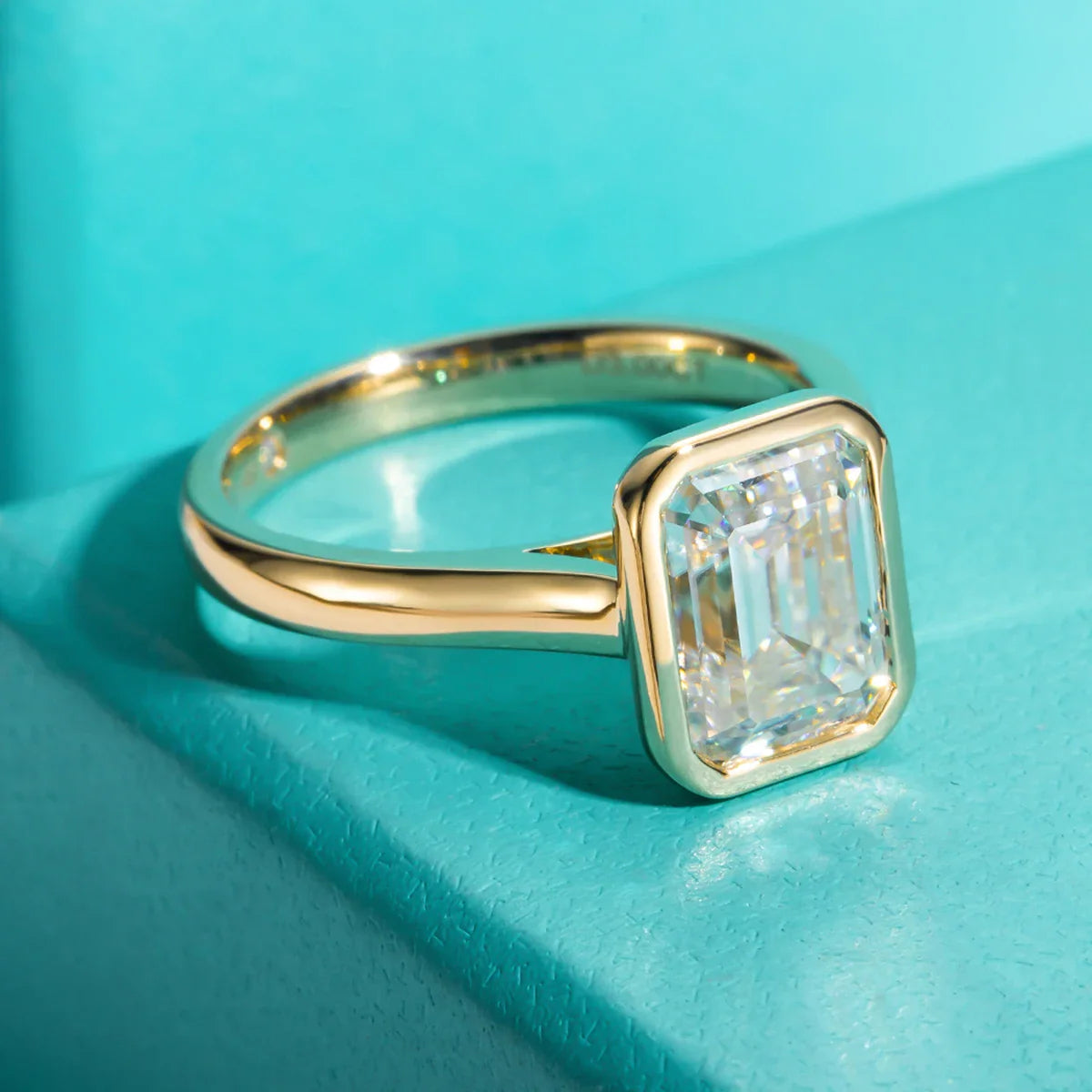 Anello Veretta Minimalista Bagliore Puro