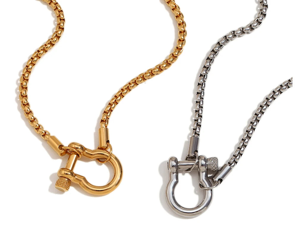 Dual Tone Necklace