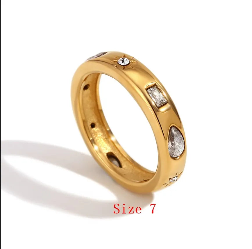 Solar Spark Ring
