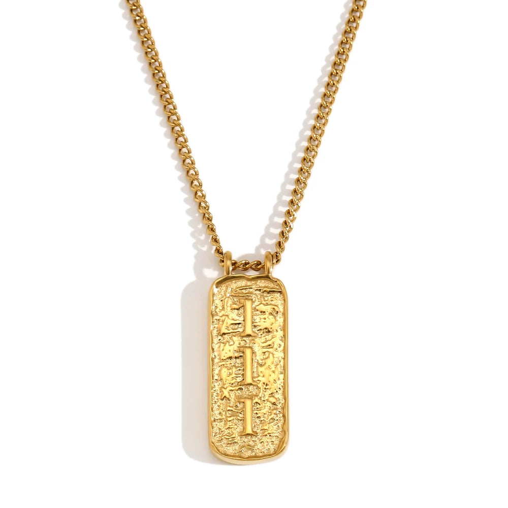 Lucky Number Tarot LOVE Pendant Necklace