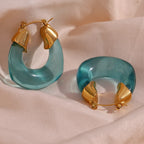 Acrylic Curve Earrings