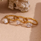 Ocean Wave Ring