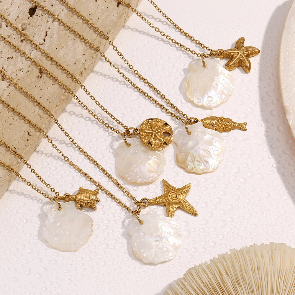 Sea Life Pendant Necklace