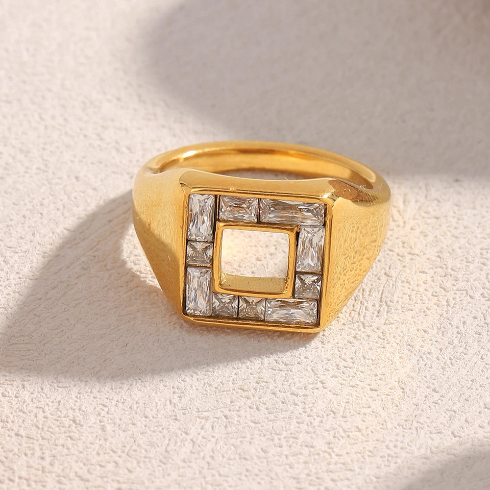 Waterproof Gold Ring