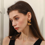 Minimalist Gold Earrings for Parties