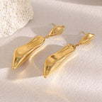 Creative 316L Stainless Steel High Heel Shoe Shaped Earrings