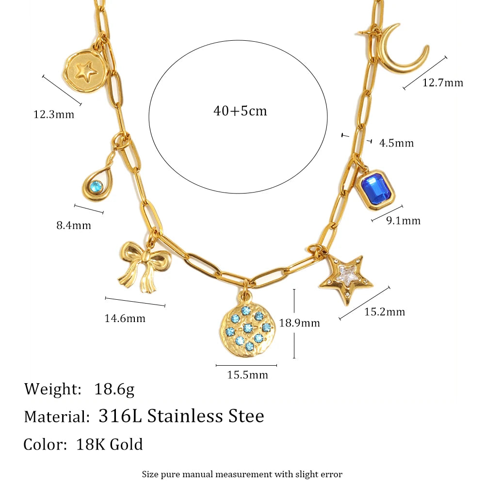 Moonlight Spark Necklace