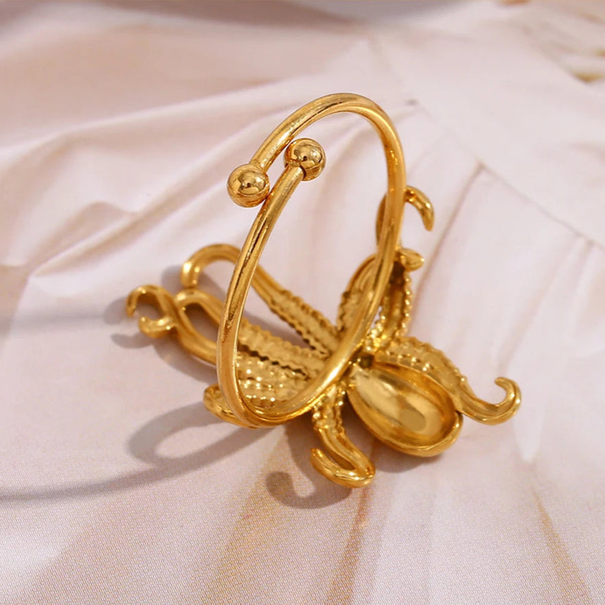 Octopus Open Ring