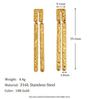 Vintage U-Drop Earrings