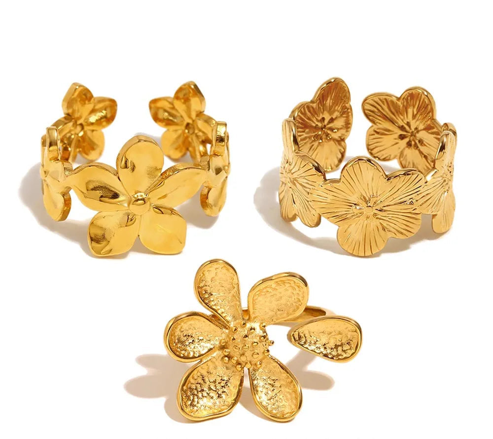Flora Adjustable Ring