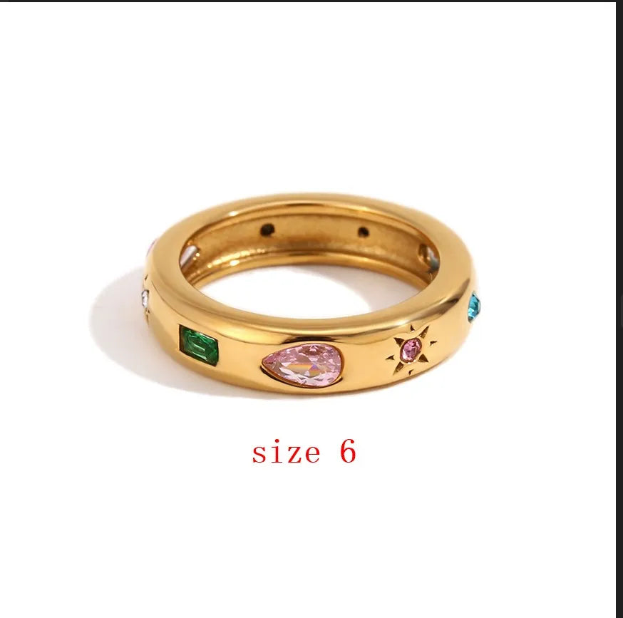 Solar Spark Ring