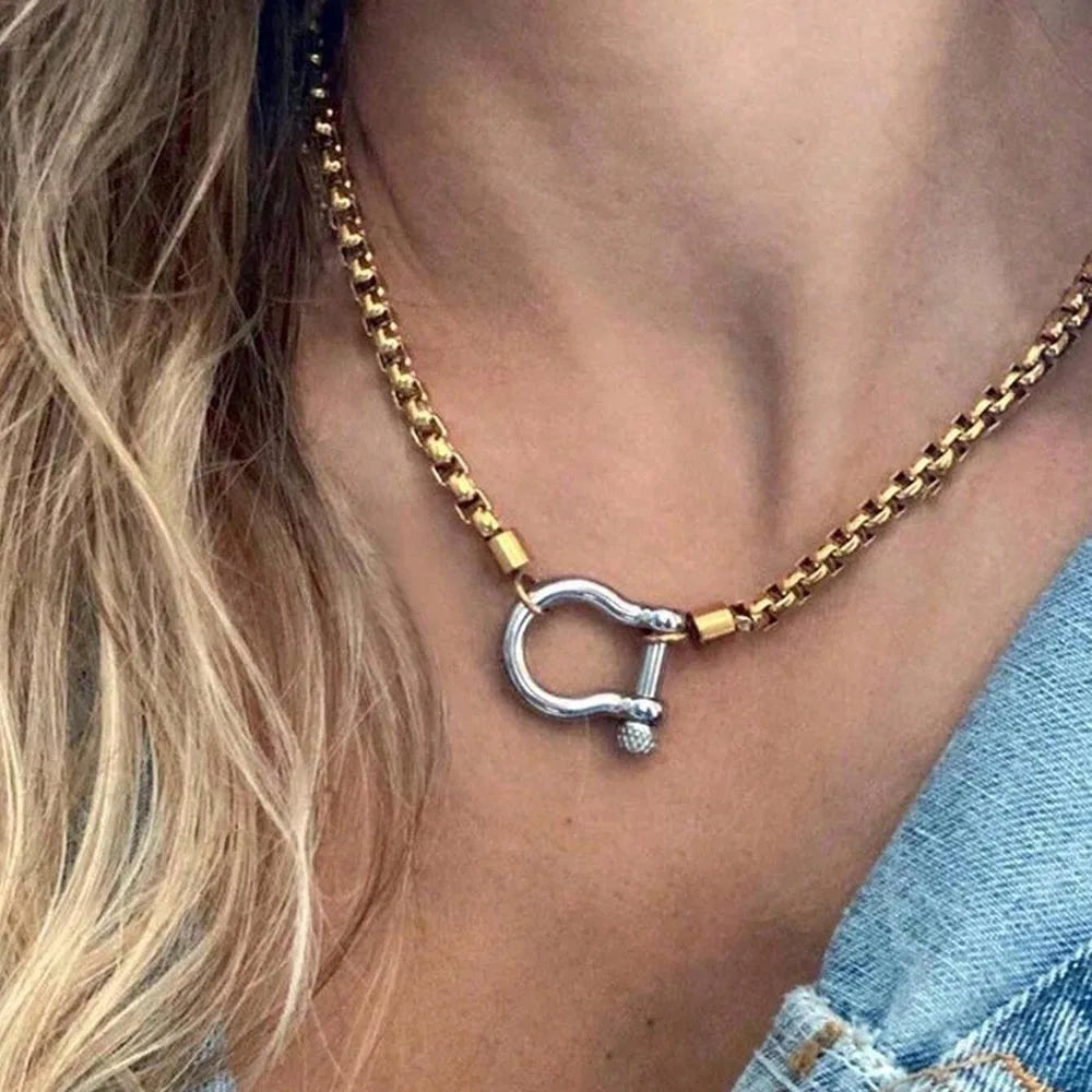 Dual Tone Necklace