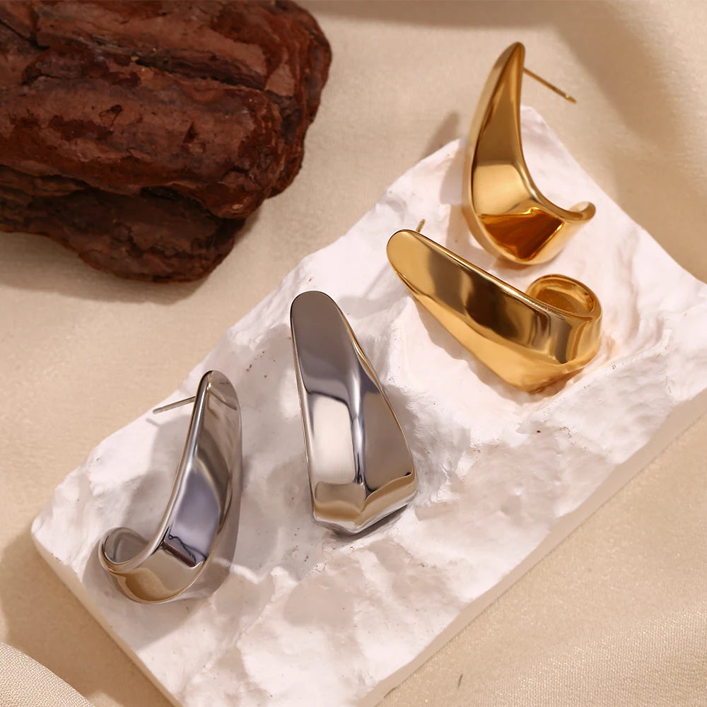 Geo L-Hook Earrings