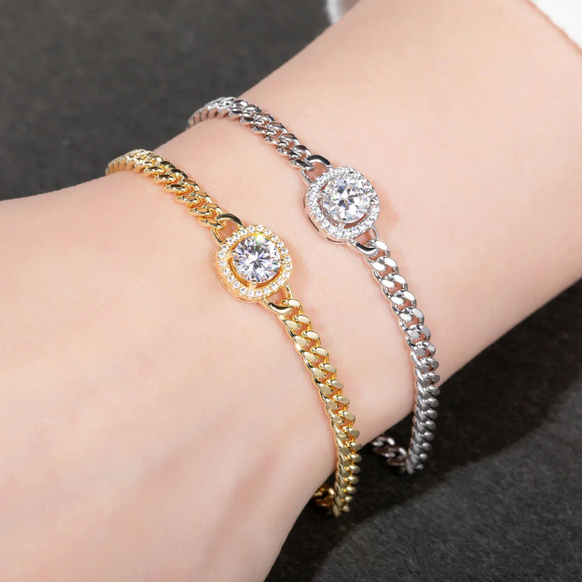 Bracciale Cubano Diamanteo