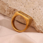 Serpent Square Ring