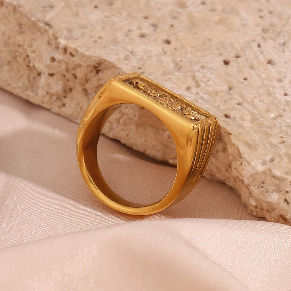 Serpent Square Ring