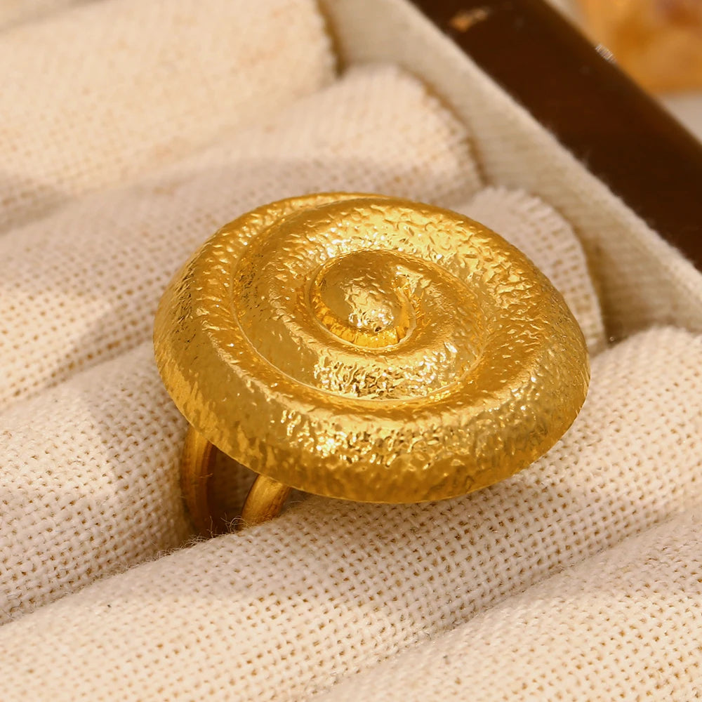 Wide Thread Ring