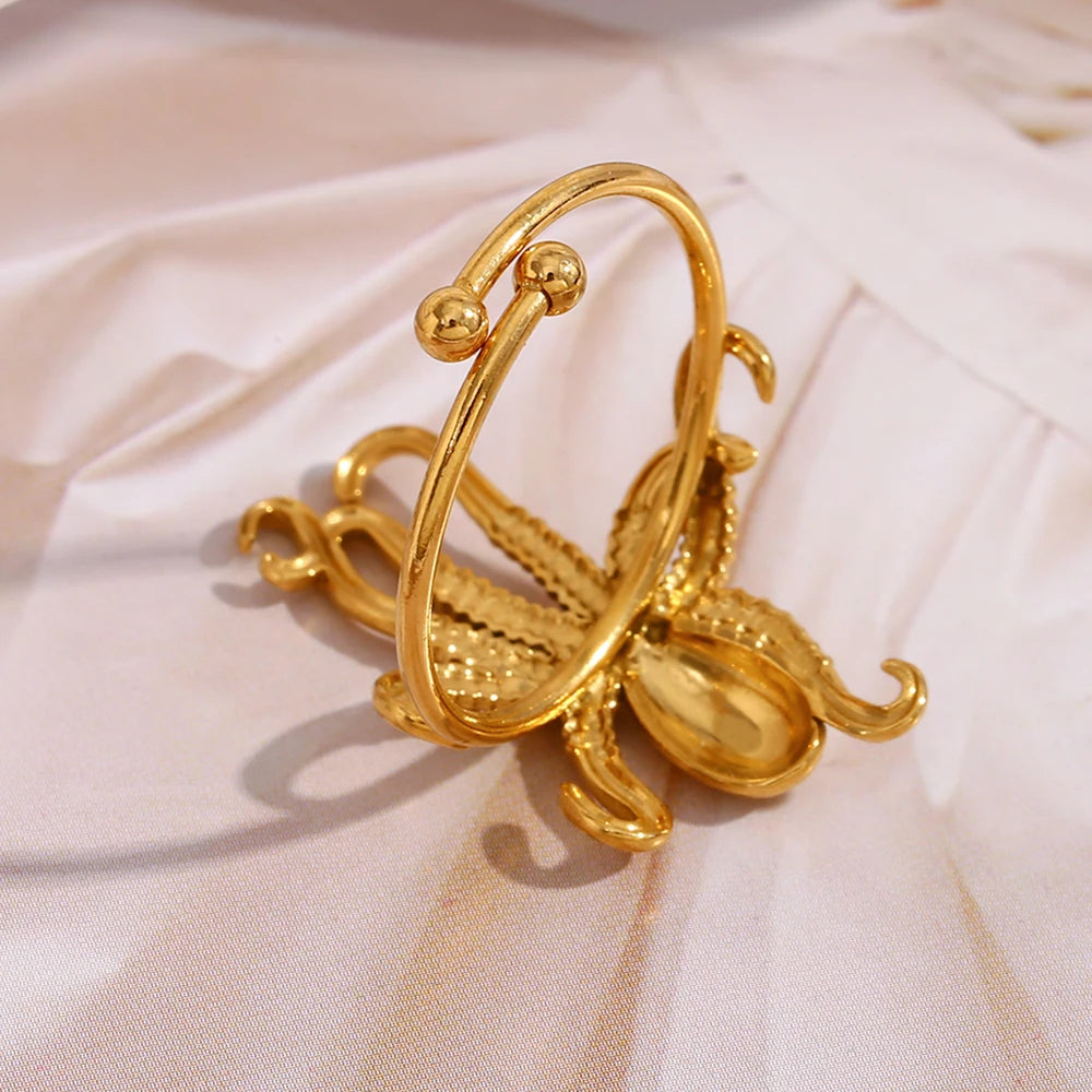 Octopus Open Ring