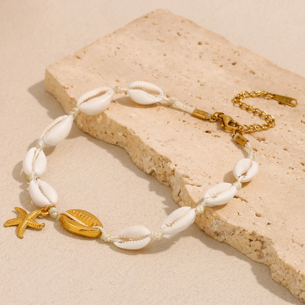 Starfish Shell Bracelet