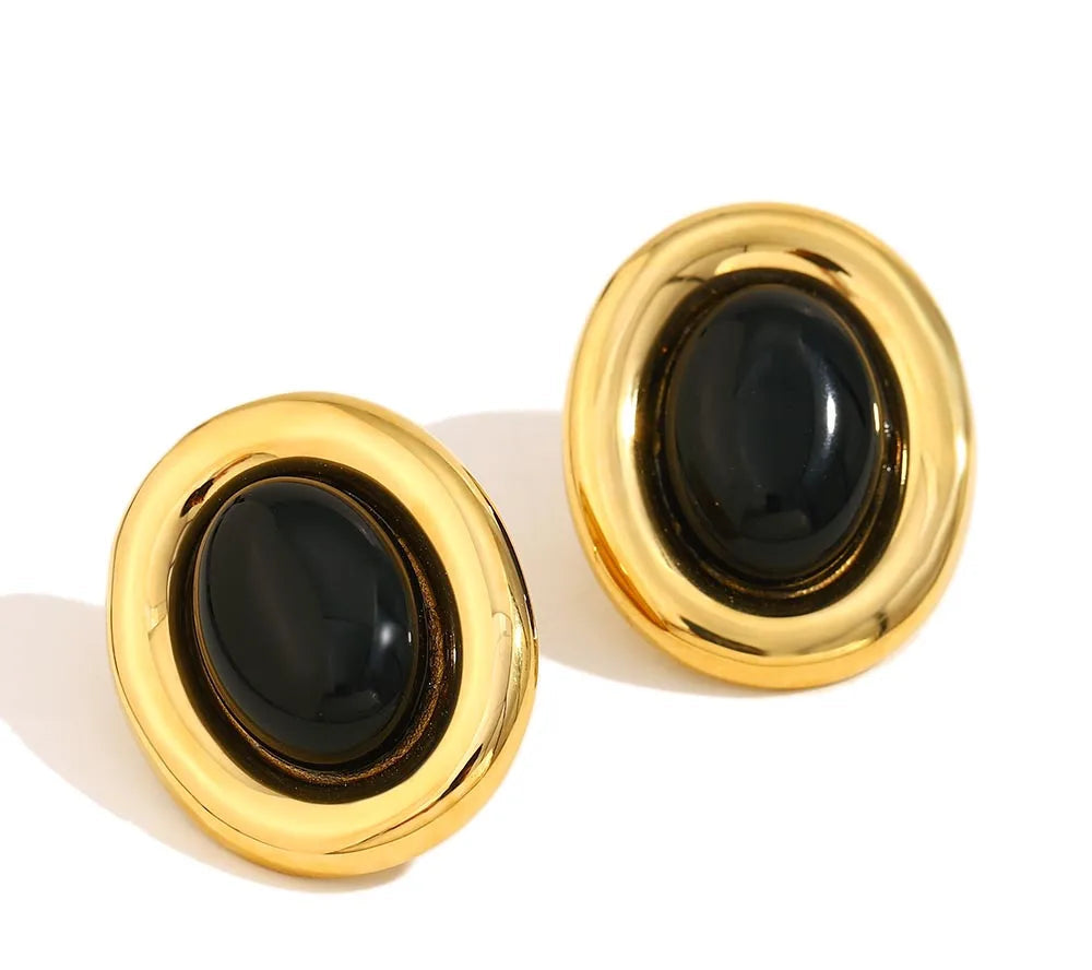 Oval Pure Studs